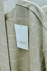 CARMEL sukienka lniana SEVILLA kratka