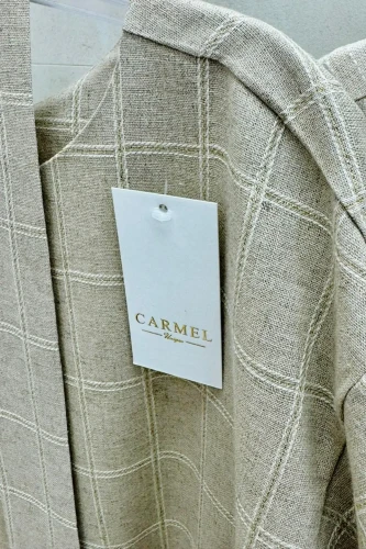 CARMEL sukienka lniana SEVILLA kratka