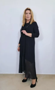 ES PARA MI Sukienka SIDA (czarna)