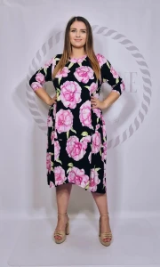 SASHA FERRANO Sukienka SONA peonie