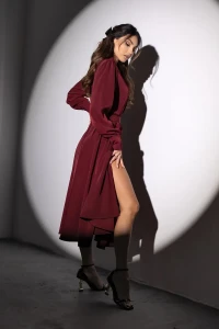 MISS CITY OFFICIAL Sukienka GLORY (bordo)