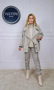 TAFFI Kurtka wełniana SE-SI
