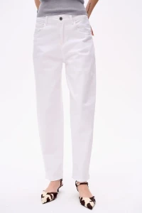 Blue Shadow Spodnie Jeans (Białe)