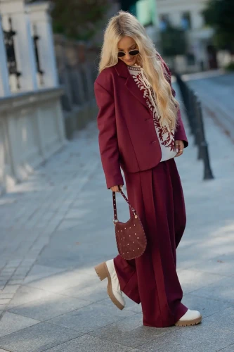 BASTET Marynarka punto model 3078 (bordo)
