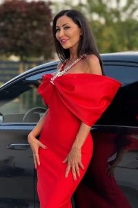 ELIZABETH Sukienka wieczorowa GALA (czerwień)