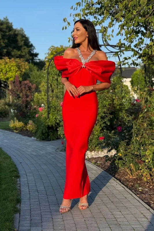 ELIZABETH Sukienka wieczorowa GALA (czerwień)