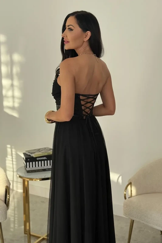 ELIZABETH Sukienka wieczorowa AMAYA (czarna)