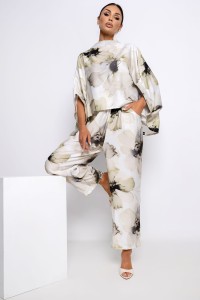 MISS CITY OFFICIAL Damska Bluzka Kimono Orchid (zielony)