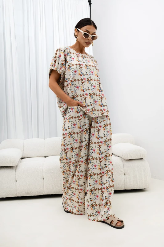 MISS CITY OFFICIAL Damska Bluzka Wildflower (multicolor)