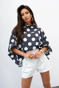 mco damska bluzka kimono big dot szary 3.webp