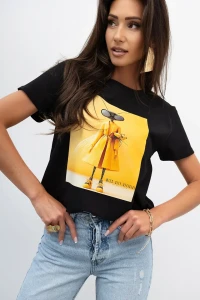 mco damski tshirt wild elegance czarny 2.webp
