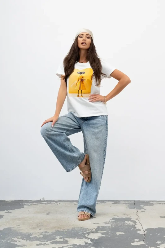 mco damski tshirt wild elegance bialy 1.webp