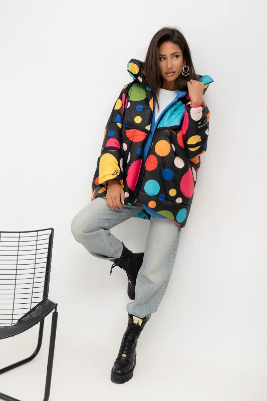 mco kurtka damska polka dot czarny 4.jpg