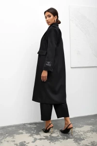 mco Plaszcz Damski Classic Trench czarny 6.webp