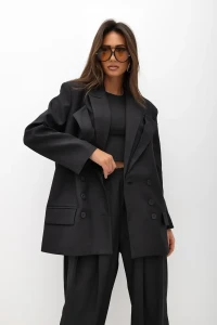 mco marynarka damska Damska Back to Black czarny 1.webp