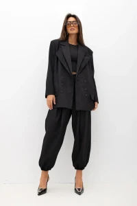 mco marynarka damska Damska Back to Black czarny 2.webp