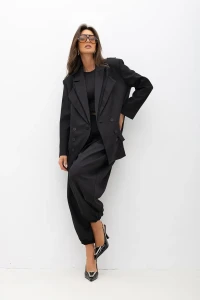 mco marynarka damska Damska Back to Black czarny 3.webp