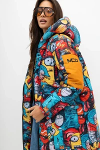 mco plaszcz damski Minion Mood pomaranczowy 4.webp