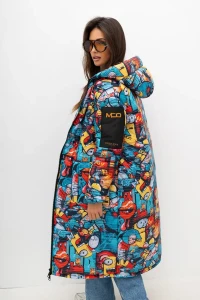 mco plaszcz damski Minion Mood czarny 1.webp