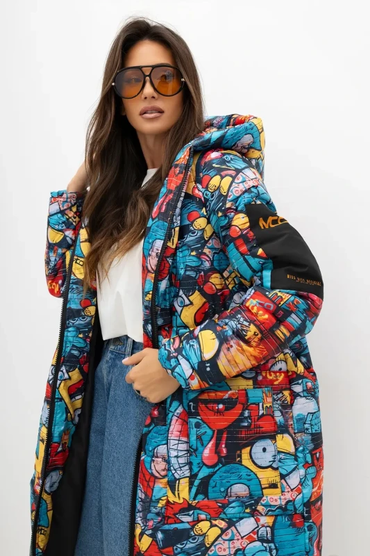 mco plaszcz damski Minion Mood czarny 2.webp
