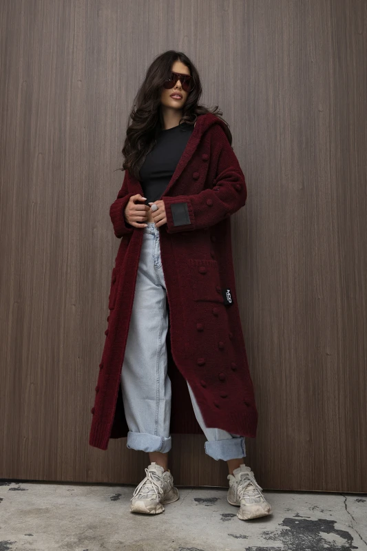 mco damski sweter pom pom bordo 4.jpg