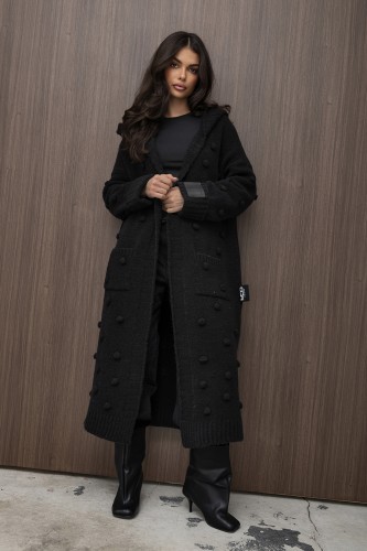 mco damski sweter pom pom czarny 2.jpg