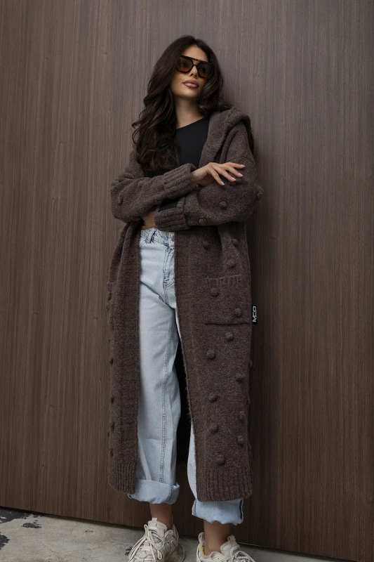 mco damski sweter pom pom jasny braz 4.jpg
