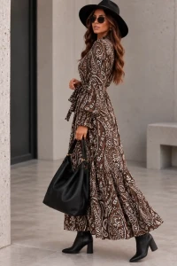 simplicity sukienka anne print braz ecru 2.webp