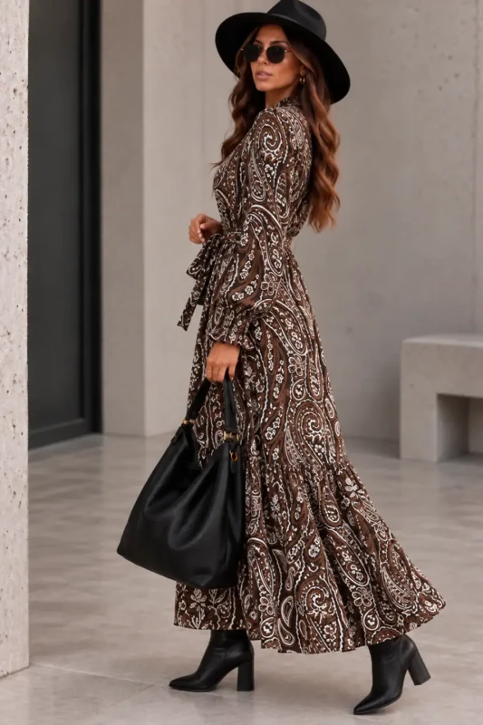 simplicity sukienka anne print braz ecru 2.webp