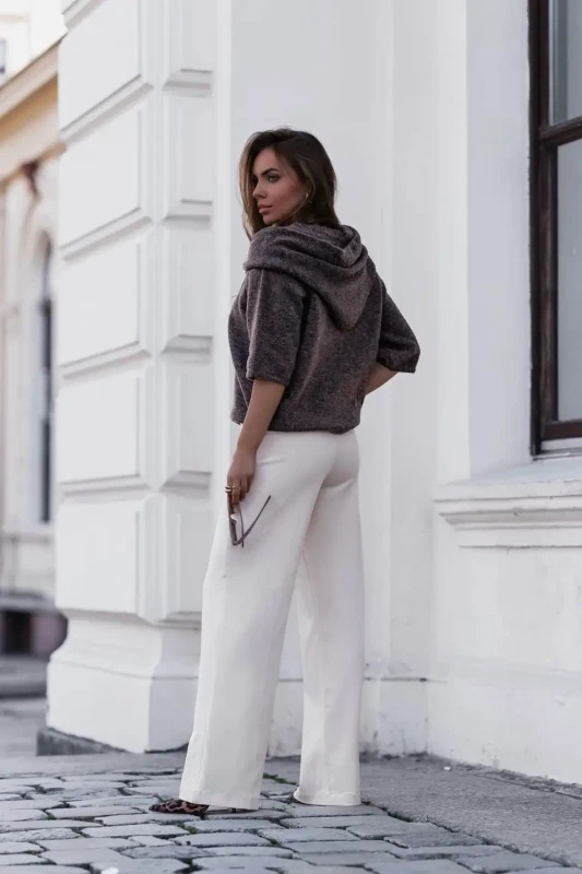 pola sweter damski z chusta ciemny braz 1.webp