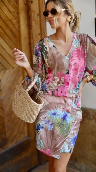 CARMEL bluzka MOLLY róż