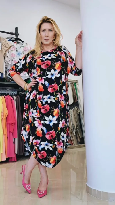 SASHA FERRANO sukienka JAJKO ogród