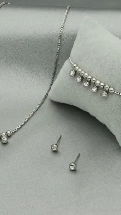 YVON Komplet biżuterii ze stali szlachetnej 99337