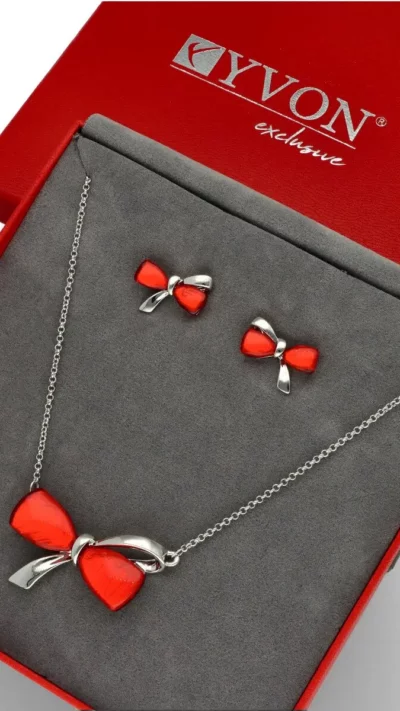 YVON Komplet biżuterii naszyjnik /kolczyki S98020