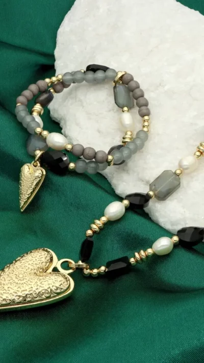 YVON Komplet ELEGANCE Serce 98235