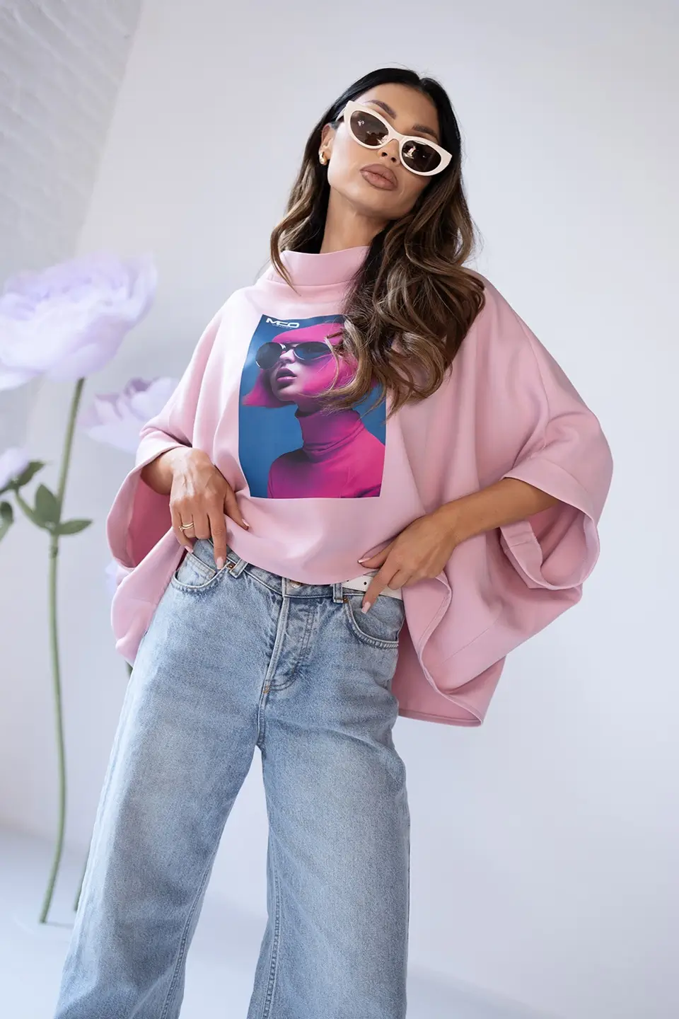 mco bluzka kimono pinks roz 2