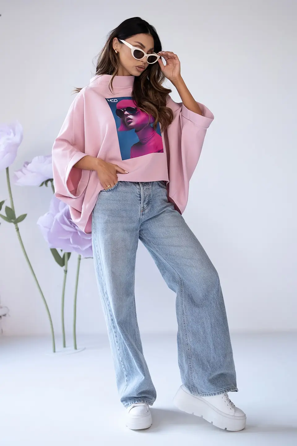 mco bluzka kimono pinks roz 3