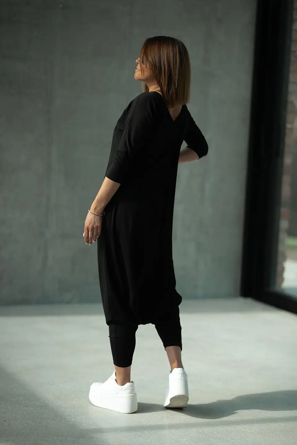 bastet kombinezon baggy czarny 3