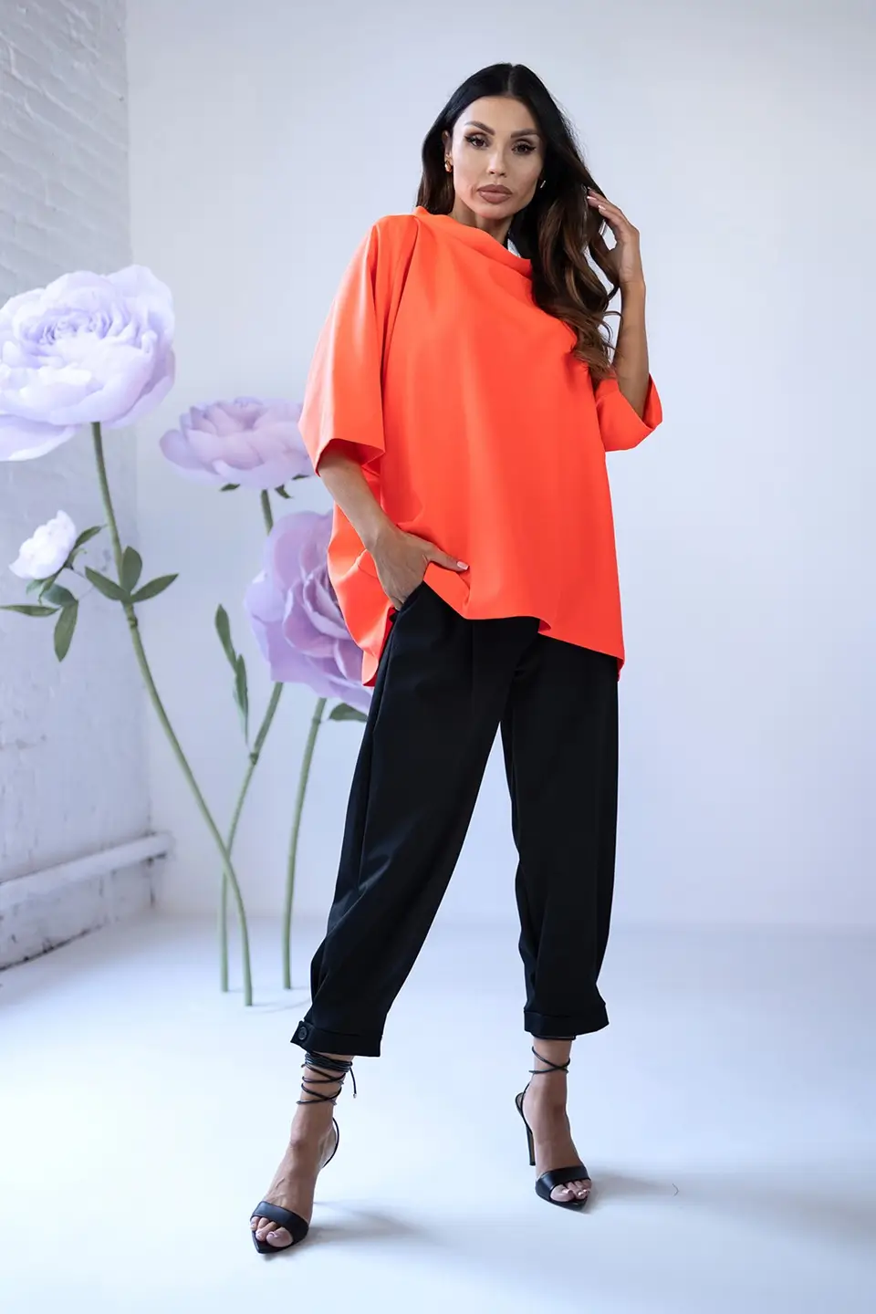 mco tshirt kimono jasno brzoskwiniowy 2