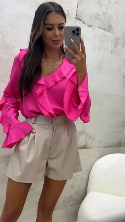 CARMEL Bluzka VITONA (fuksja)