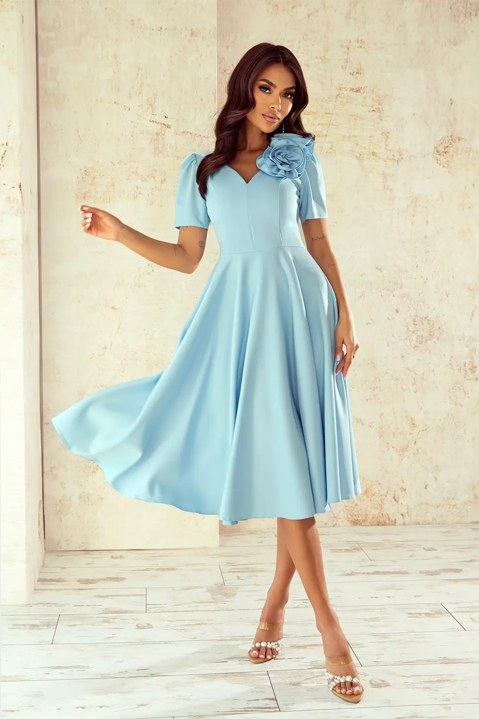 elizabeth sukienka ruby niebieska 1