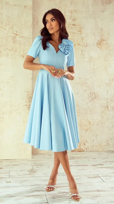 ELIZABETH Sukienka Ruby (niebieska)