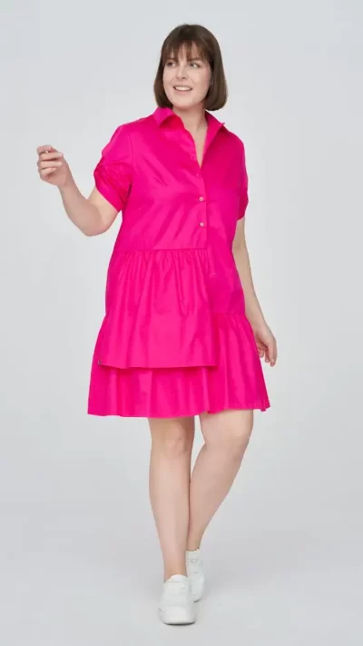 Blue Shadow Sukienka CASINO (fuksja)