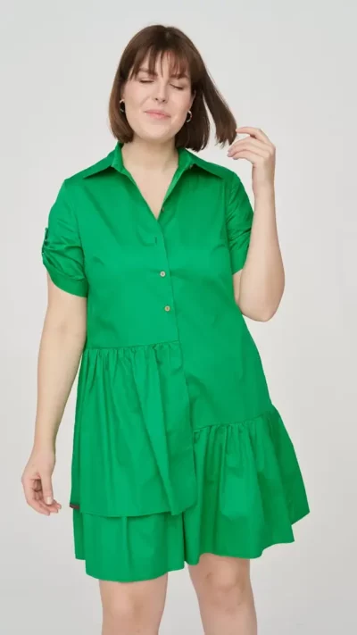 Blue Shadow Sukienka CASINO (zieleń)