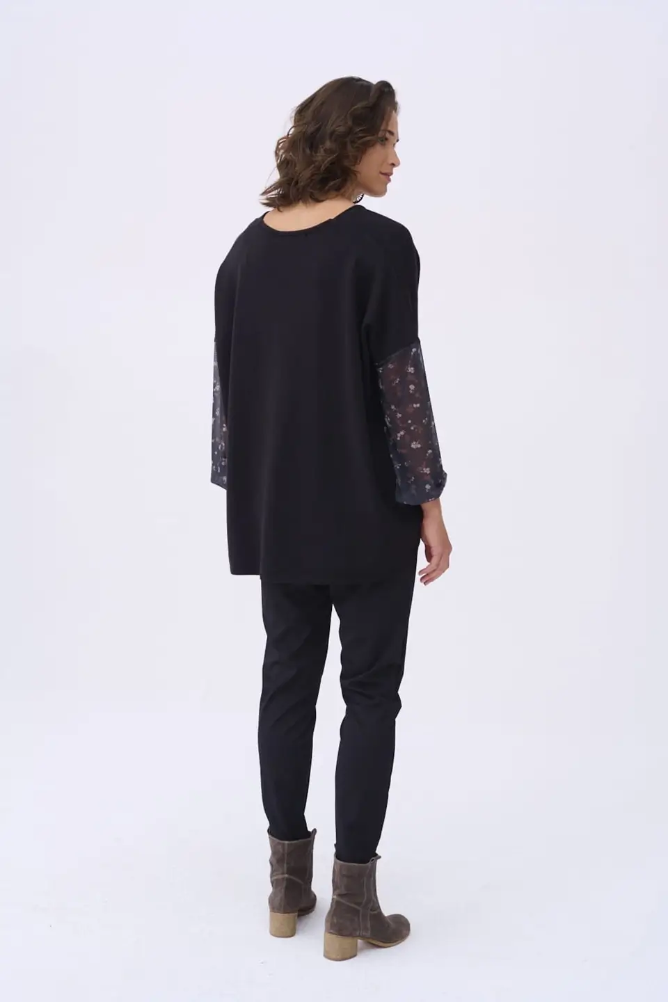 blue shadow Sweter balance czarny 4