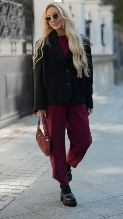 BASTET Marynarka punto model 3078 (czarna)