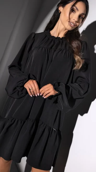 MISS CITY OFFICIAL Sukienka Cloudly (czarny)