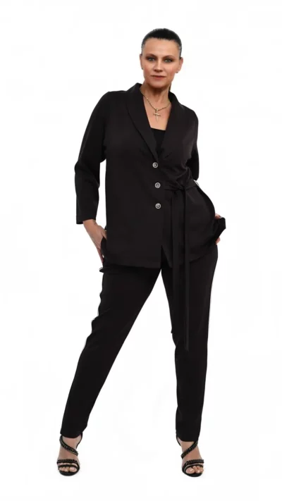 SASHA FERRANO Komplet Elegance (brąz)