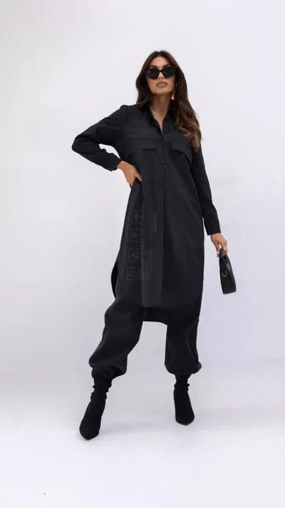 MISS CITY OFFICIAL Koszula Quality (czarny)