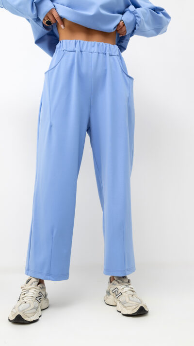 MISS CITY OFFICIAL Damskie Spodnie More To Lose (niebieski)